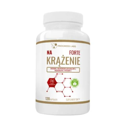 Zdjęcie produktu - Progress Labs Na krążenie Forte, 120 kaps.