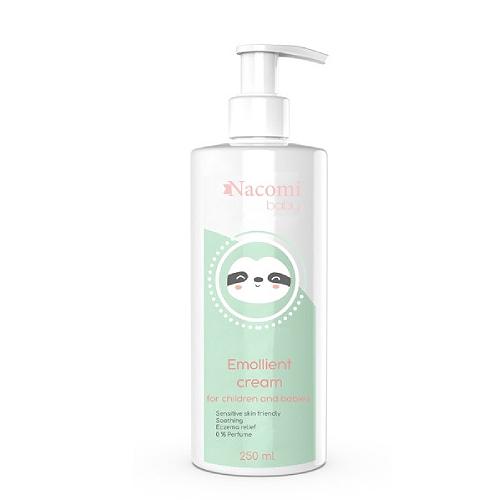 Zdjęcie produktu - NACOMI BABY Emulsja do ciała dla dzieci nawilżająca do sk&oacute;ry atopowej, 250ml