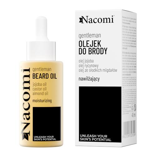 Zdjęcie produktu - NACOMI Gentleman Olejek do brody i zarostu, 40ml