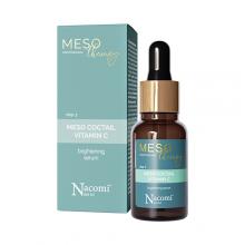 Zdjęcie produktu - NACOMI Meso Rozświetlający koktajl z witaminą C, 15ml