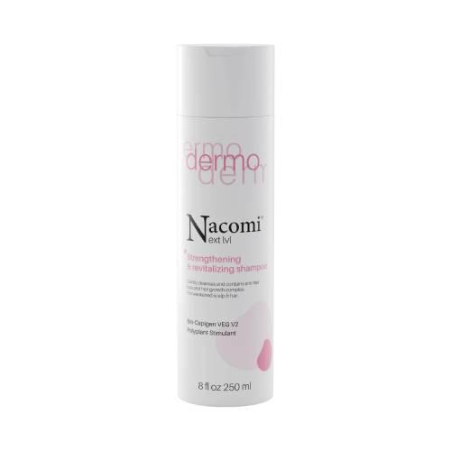 Zdjęcie produktu - Nacomi Next Level Dermo Szampon do włos&oacute;w wzmacniający i rewitalizujący, 250 ml 