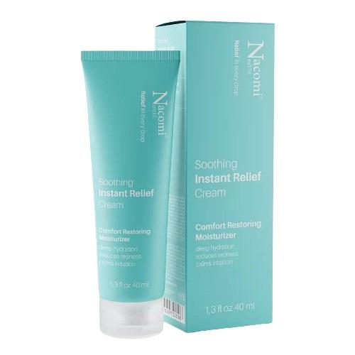 Zdjęcie produktu - Nacomi Next Level Instant Relief Regenerująco-łagodzący krem do twarzy, 40 ml