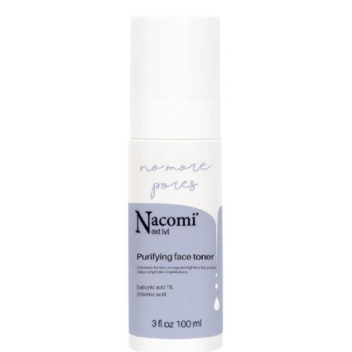 Zdjęcie produktu - NACOMI Next Level Tonik do twarzy oczyszczający pory, 100 ml
