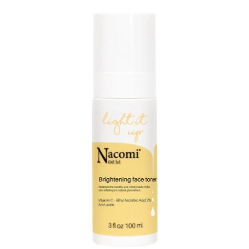 Zdjęcie produktu - NACOMI Next Level Tonik do twarzy rozświetlający, 100 ml