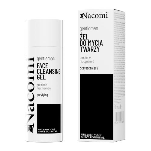 Zdjęcie produktu - NACOMI Gentleman Prebiotyczny żel do mycia twarzy z niacynamidem, 140ml