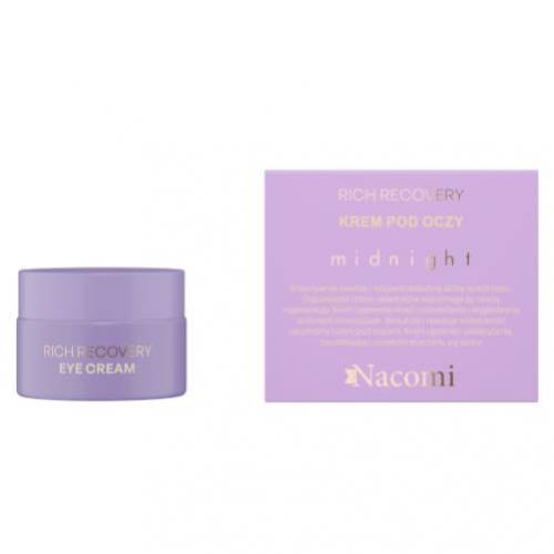 Zdjęcie produktu - NACOMI Rich Recovery Midnight Krem pod oczy, 15ml