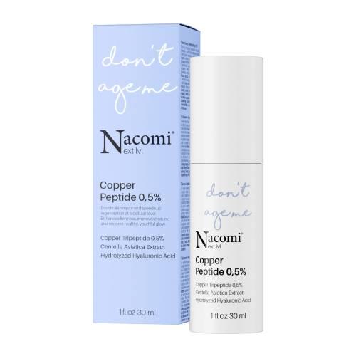 Zdjęcie produktu - Nacomi Serum do twarzy Peptyd miedziowy 0.5%, 30 ml