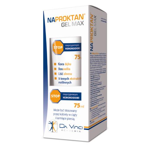 Zdjęcie produktu - NaProktan Gel Max Żel, 75ml