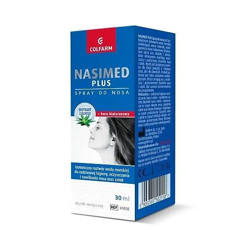 Zdjęcie produktu - Nasimed Plus Spray do nosa, 30 ml