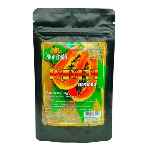 Zdjęcie produktu - Proherbis Papaja nasiona, 30 g