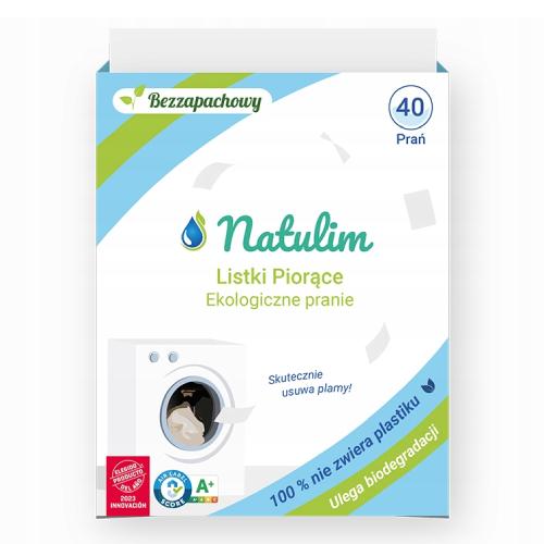 NATULIM Eko listki do prania bezzapachowe, 40 prań