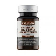 Zdjęcie produktu - Singularis Naturalny olej z kryla antarktycznego, 60 kaps. 