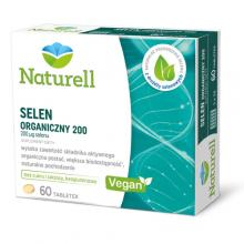 Zdjęcie produktu - Naturell Selen Organiczny 200, 60 tabl.