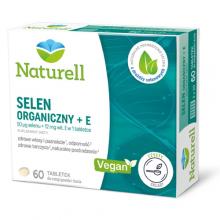 Naturell Selen Organiczny + E, 60 tabl. do ssania
