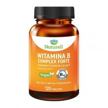 Zdjęcie produktu - NATURELL Witamina B Complex Forte, 120 tabletek USZKODZONY PLASTIKOWY KOREK