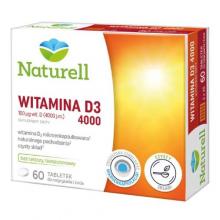Zdjęcie produktu - Naturell Witamina D3 4000, 60 tabletek do ssania