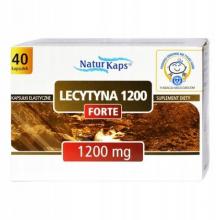Zdjęcie produktu - NATURKAPS LECYTYNA 1200 FORTE - 40 kapsułek