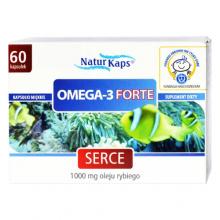 Zdjęcie produktu - NATURKAPS Omega 3 forte SERCE - 60 kapsułek