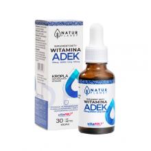 Zdjęcie produktu - NaturPlanet Witamina ADEK Krople - 30ml