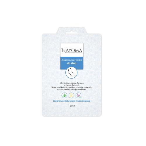 Zdjęcie produktu - Nayoma Maska złuszczająca do st&oacute;p - skarpety, 1 para