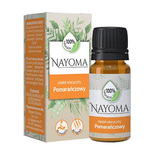 Zdjęcie produktu - NAYOMA Olejek eteryczny pomarańczowy, 10 ml