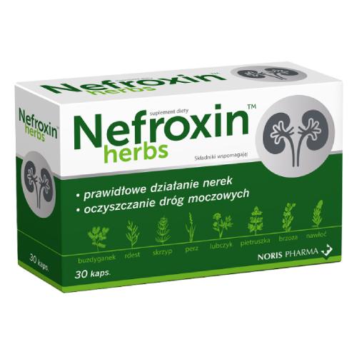 Zdjęcie produktu - NEFROXIN Herbs, 30kaps.