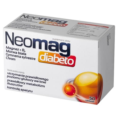 Zdjęcie produktu - NeoMag Diabeto, 50 tabl.