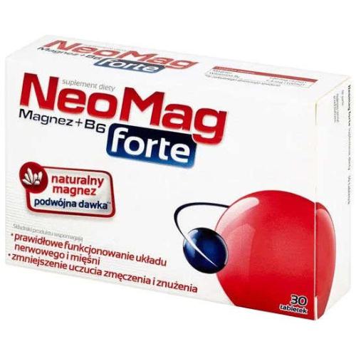 Zdjęcie produktu - NeoMag Forte, 30tabl.