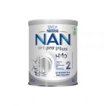 NESTLE NAN OPTIPRO PLUS 2 HM-O Mleko modyfikowane dla niemowląt po 6. miesiącu życia, 800g