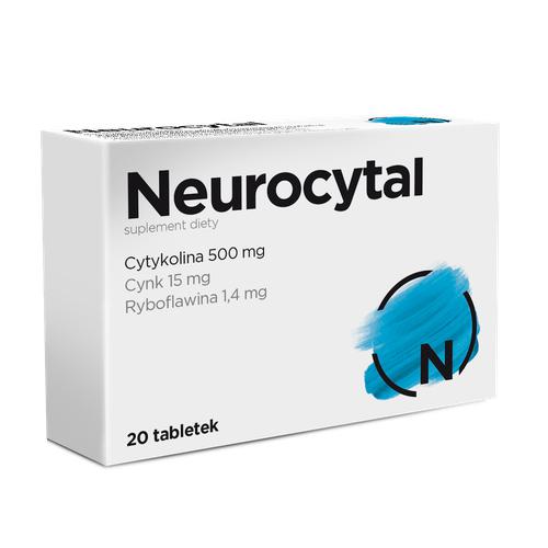 Zdjęcie produktu - Neurocytal, 20 tabl.