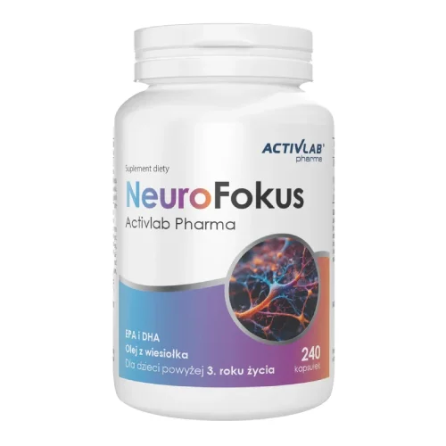 Zdjęcie produktu - ActivLab Pharma NeuroFokus, 240 kaps.