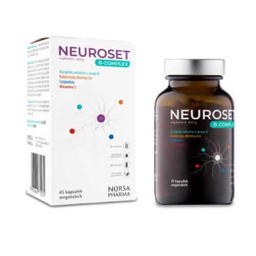 Zdjęcie produktu - NEUROSET B-COMPLEX, 45 kaps.