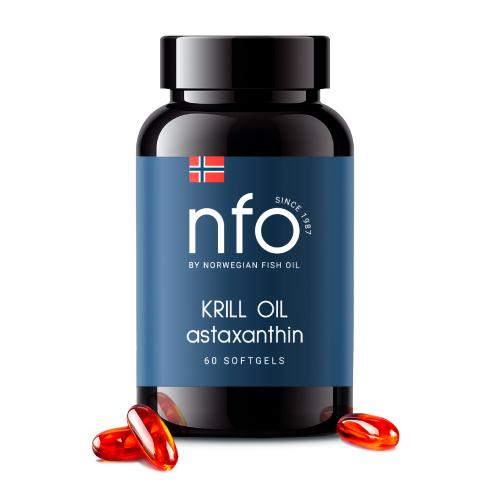 NFO Krill Oil Astaxantyna, 60 kapsułek
