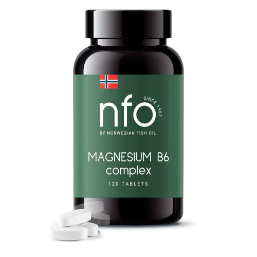 NFO Magnesium B6 COMPLEX, 120tabl.
