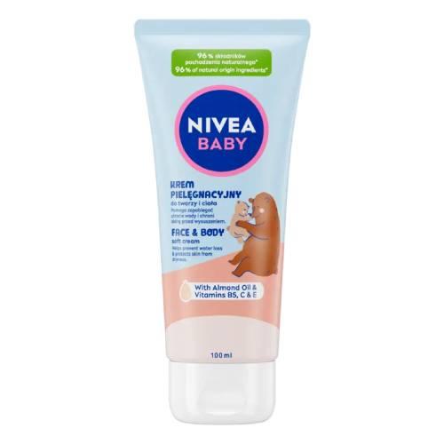 Zdjęcie produktu - NIVEA Baby Krem pielęgnacyjny do twarzy i ciała, 100ml
