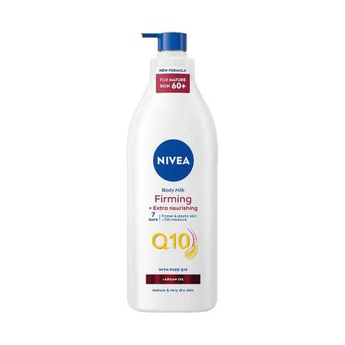 Zdjęcie produktu - Nivea Q10 ujędrniająco-odżywcze mleczko do ciała z pompką, 400 ml