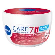 Zdjęcie produktu - NIVEA Care 7w1 Przeciwzmarszczkowy lekki krem do twarzy, 100 ml
