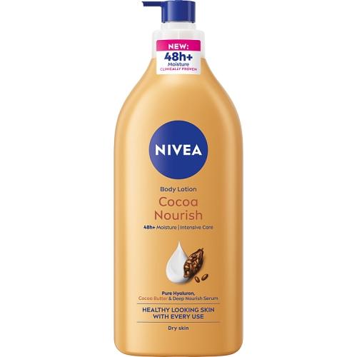 Zdjęcie produktu - Nivea Cocoa Butter Odżywczy balsam do ciała, 625 ml