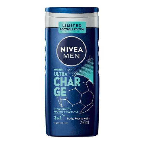 Zdjęcie produktu - NIVEA MEN Żel pod prysznic Ultra Charge, 250ml