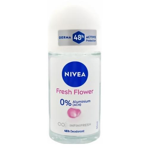 Zdjęcie produktu - Nivea Fresh Flower Dezodorant Roll-on, 50 ml