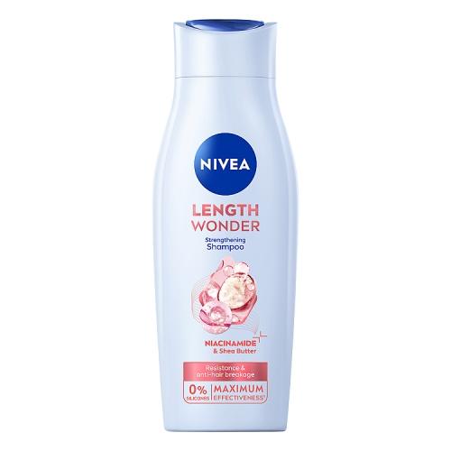 Zdjęcie produktu - Nivea Length Wonder Szampon wzmacniający, 400 ml
