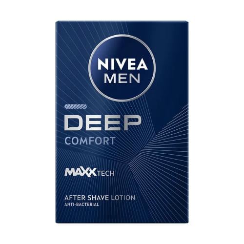 Zdjęcie produktu - Nivea Men Deep Comfort MaXXTech Antybakteryjna woda po goleniu, 100 ml