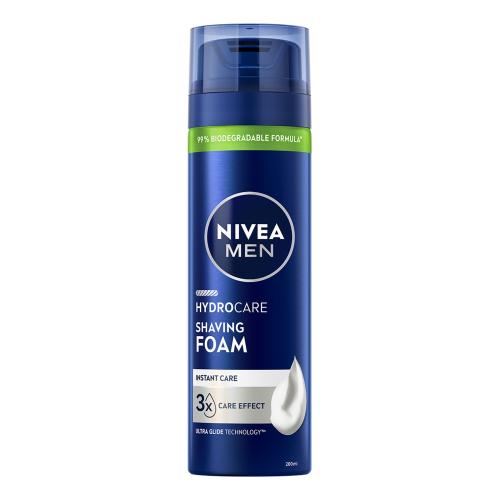 Zdjęcie produktu - Nivea Men Hydrocare Pianka do golenia dla mężczyzn, 200 ml