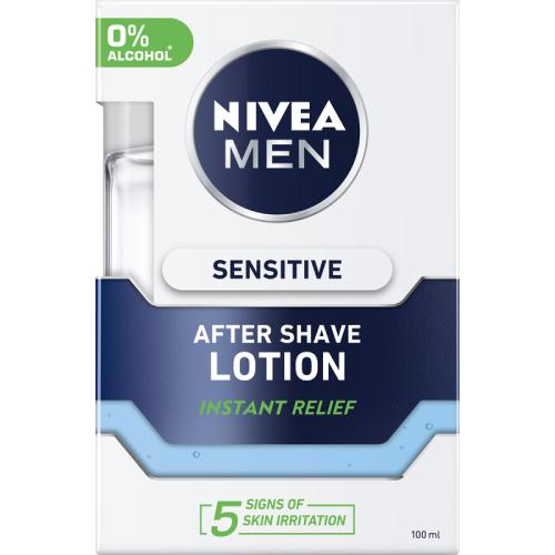 Zdjęcie produktu - NIVEA MEN Sensitive Łagodząca woda po goleniu, 100ml