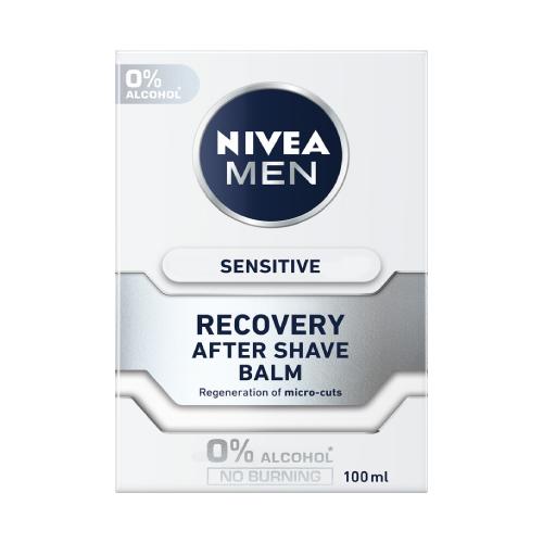 Zdjęcie produktu - NIVEA Men Sensitive Regenerujący Balsam po goleniu RECOVERY, 100ml
