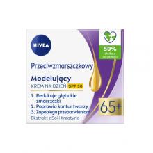 Zdjęcie produktu - NIVEA Przeciwzmarszczkowy + Modelujący krem na na dzień 65+ SPF 30, 50ml