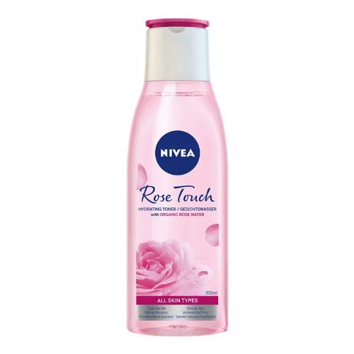 Zdjęcie produktu - NIVEA Rose Touch Tonik nawilżający z organiczną wodą r&oacute;żaną, 200ml