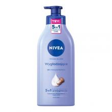 Zdjęcie produktu - NIVEA Wygładzające mleczko do ciała z pompką, 625 ml