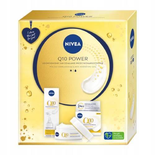 Zdjęcie produktu - NIVEA Zestaw Q10 Power (Krem na dzień, 50ml + Krem pod oczy, 15ml)