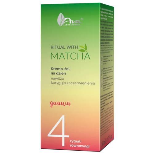 Zdjęcie produktu - AVA Ritual with Matcha 4 Kremo-żel do twarzy na dzień z nicynamidem, 50 ml